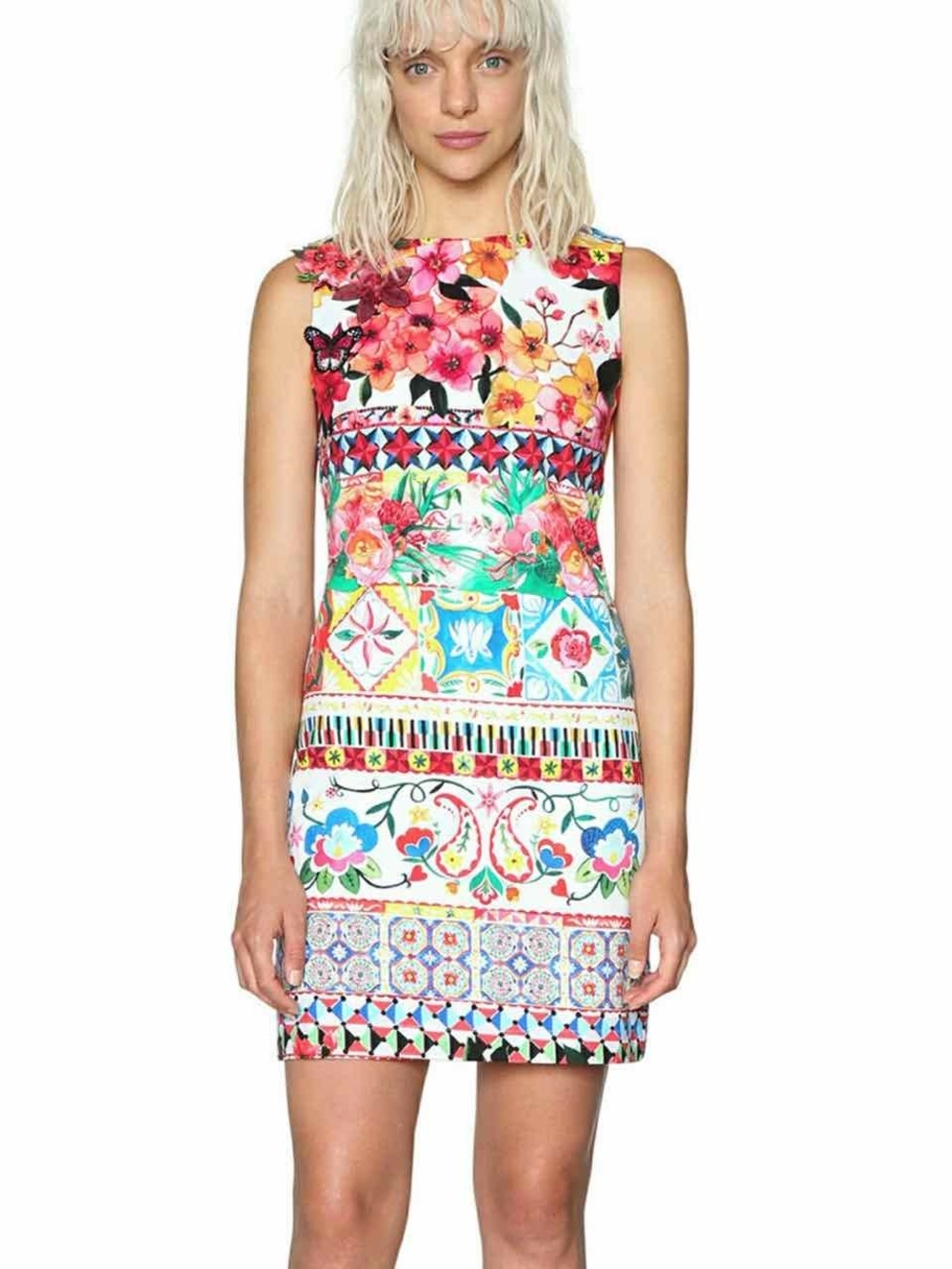 Desigual Sleeveless Shift Dress